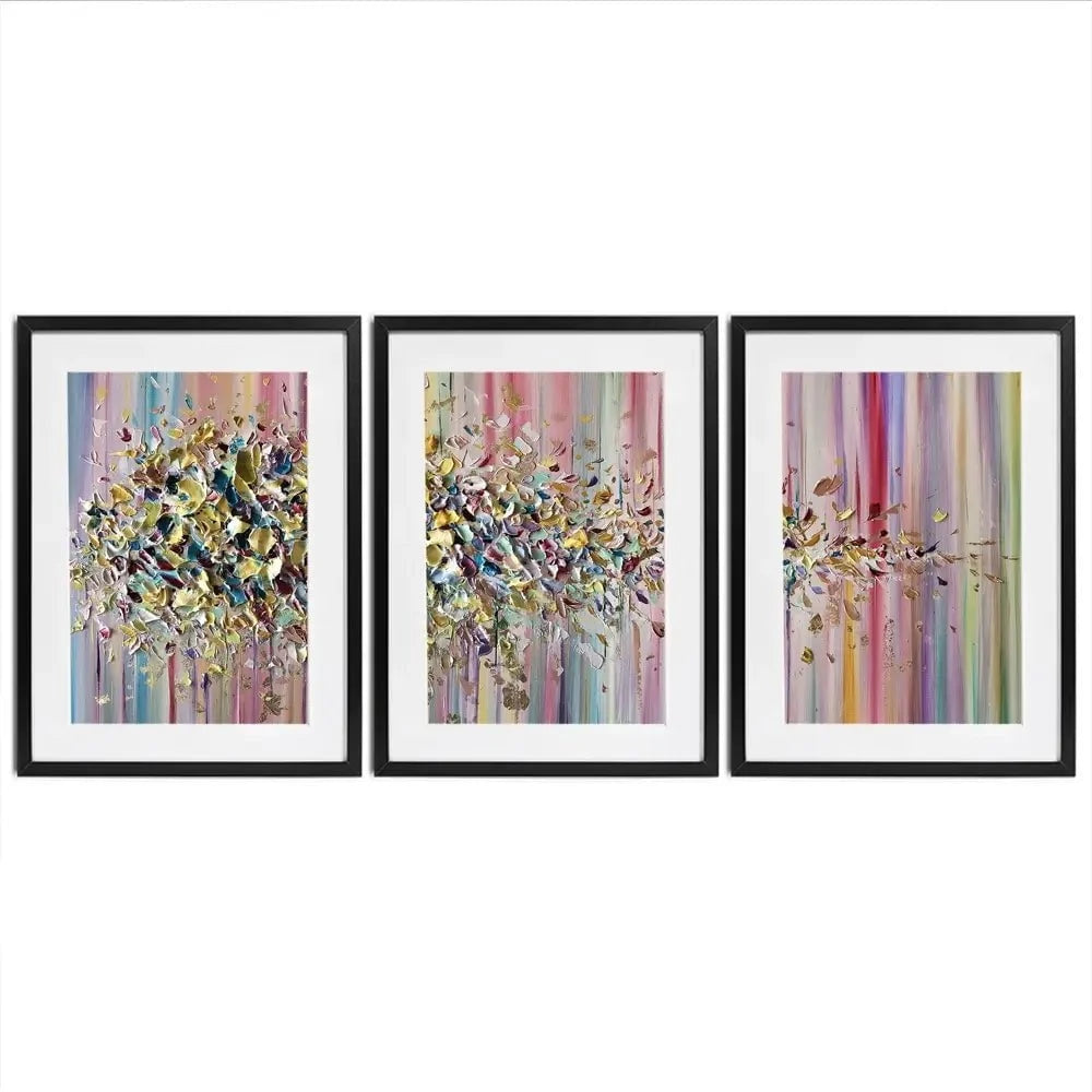 Awakening Framed Art Print Trio Awakening Framed Art Print Trio wall art product Nada Khatib