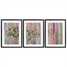 Awakening Framed Art Print Trio Awakening Framed Art Print Trio wall art product Nada Khatib