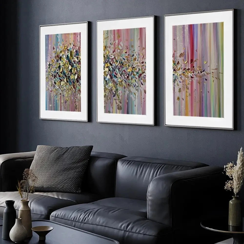 Awakening Framed Art Print Trio Awakening Framed Art Print Trio wall art product Nada Khatib