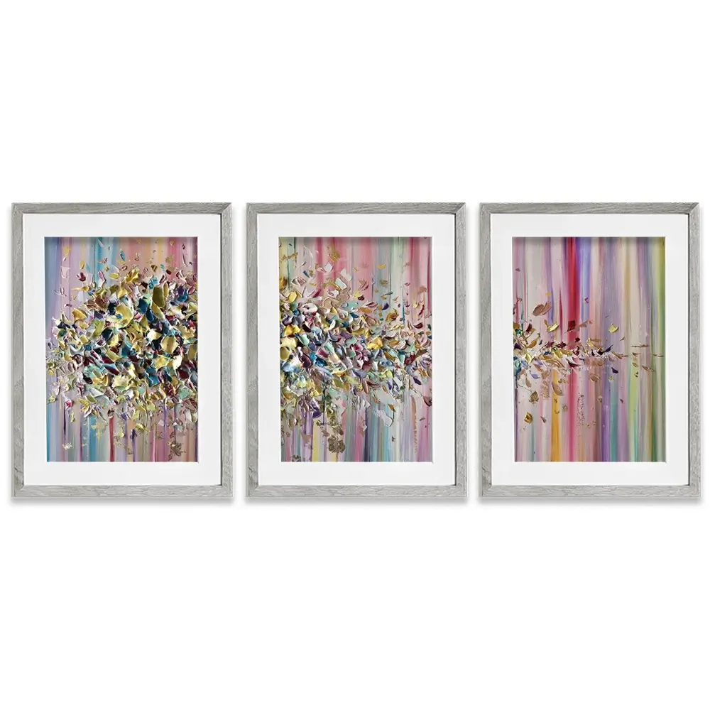 Awakening Framed Art Print Trio Awakening Framed Art Print Trio wall art product Nada Khatib