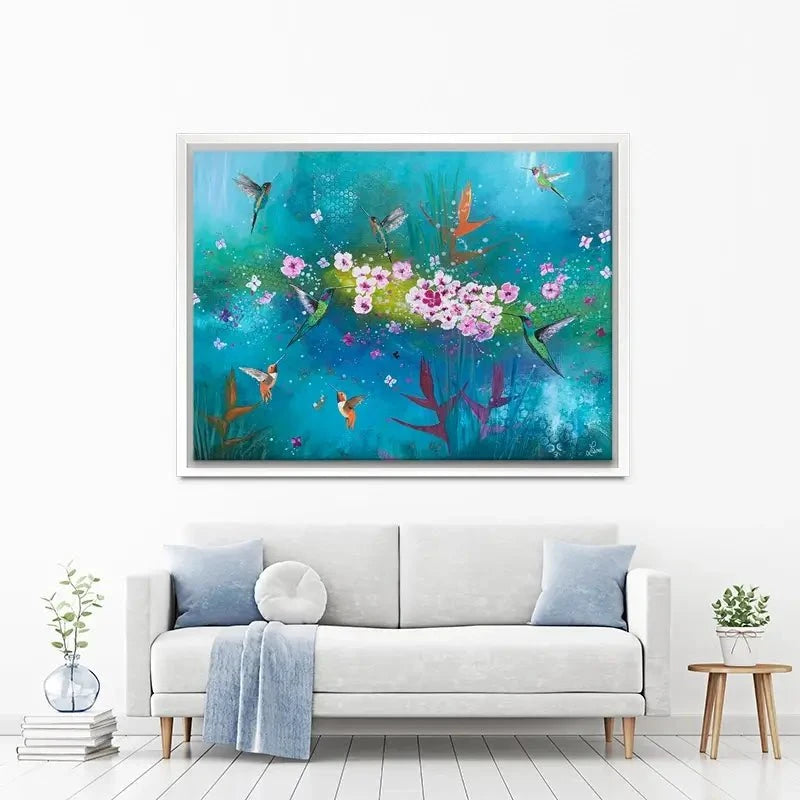 Away With The Fairies Canvas Print Away With The Fairies Canvas Print wall art product Laure Bury