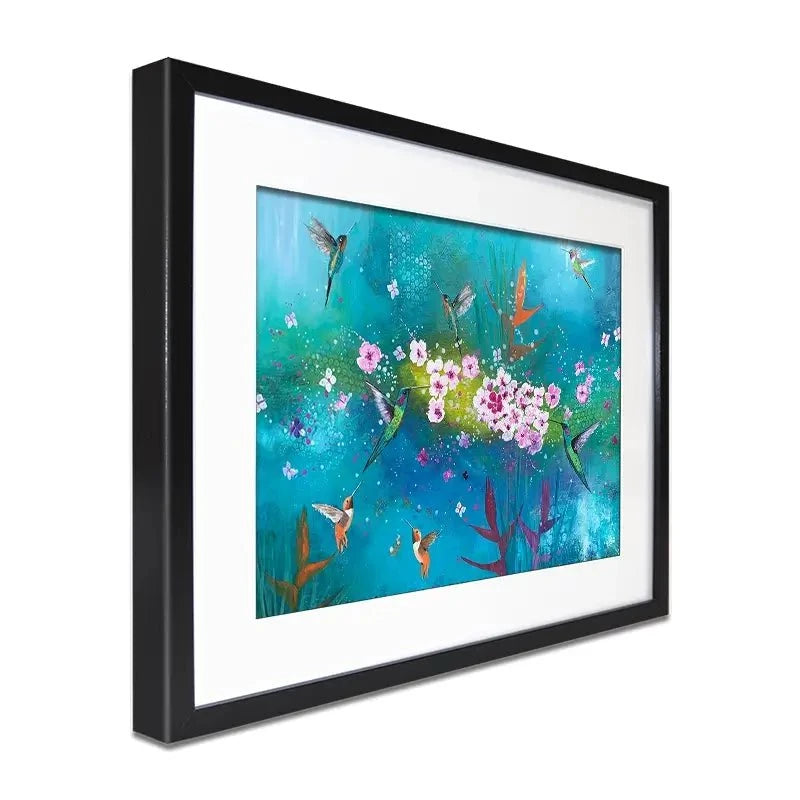 Away With The Fairies Framed Art Print Away With The Fairies Framed Art Print wall art product Laure Bury