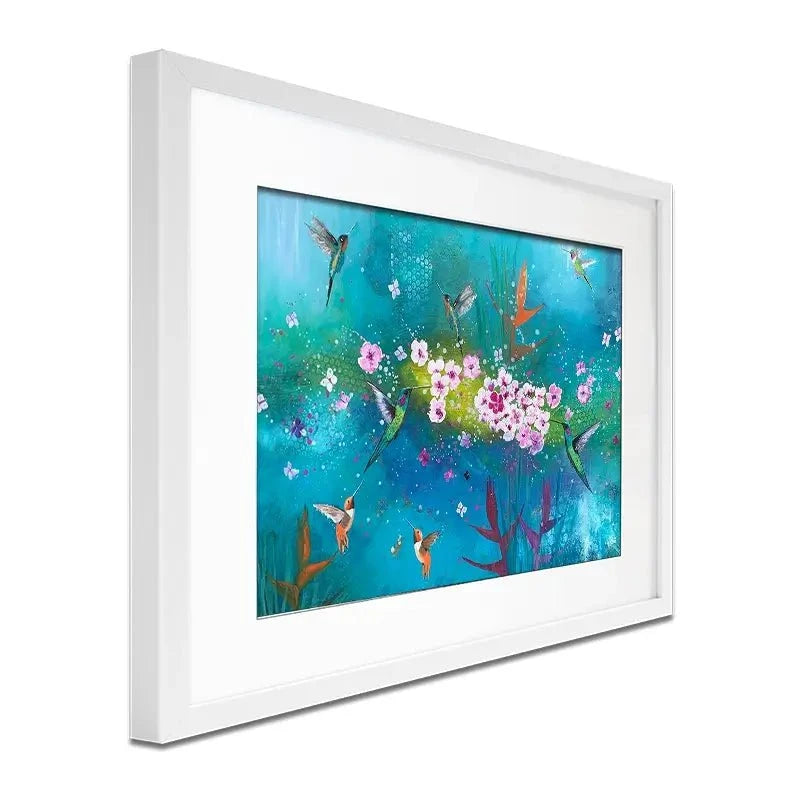 Away With The Fairies Framed Art Print Away With The Fairies Framed Art Print wall art product Laure Bury