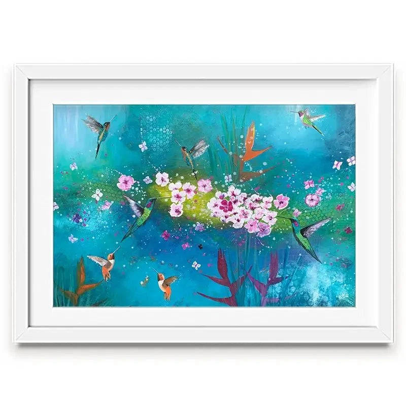 Away With The Fairies Framed Art Print Away With The Fairies Framed Art Print wall art product Laure Bury