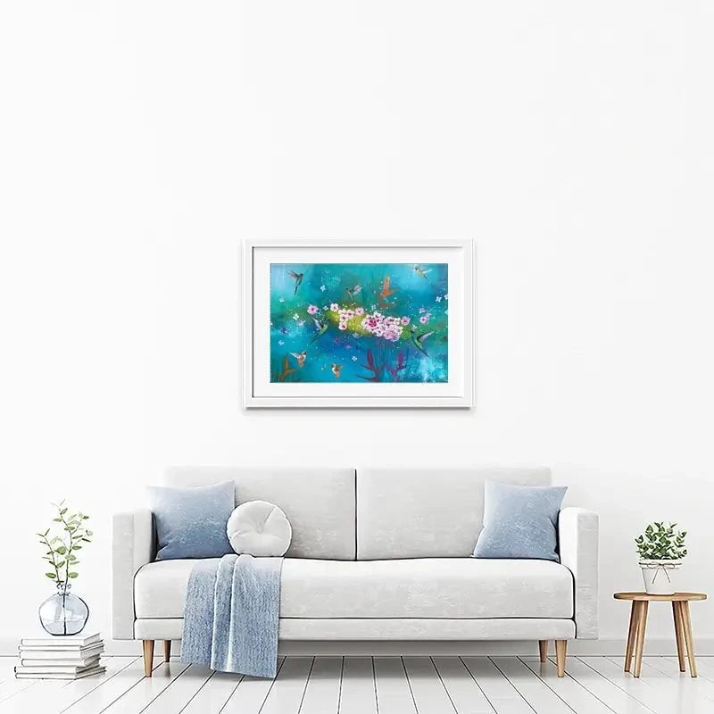 Away With The Fairies Framed Art Print Away With The Fairies Framed Art Print wall art product Laure Bury
