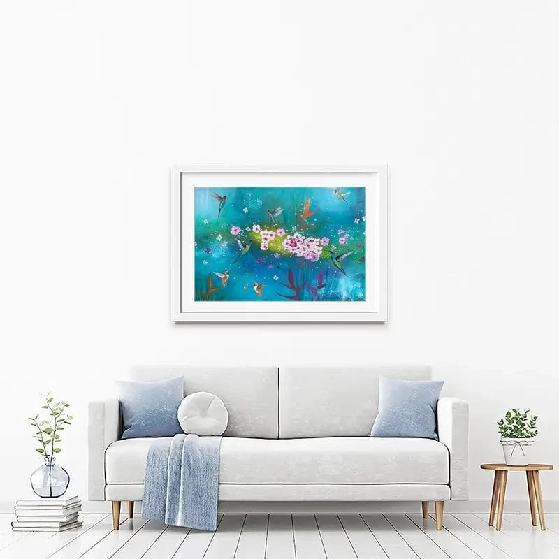 Away With The Fairies Framed Art Print Away With The Fairies Framed Art Print wall art product Laure Bury