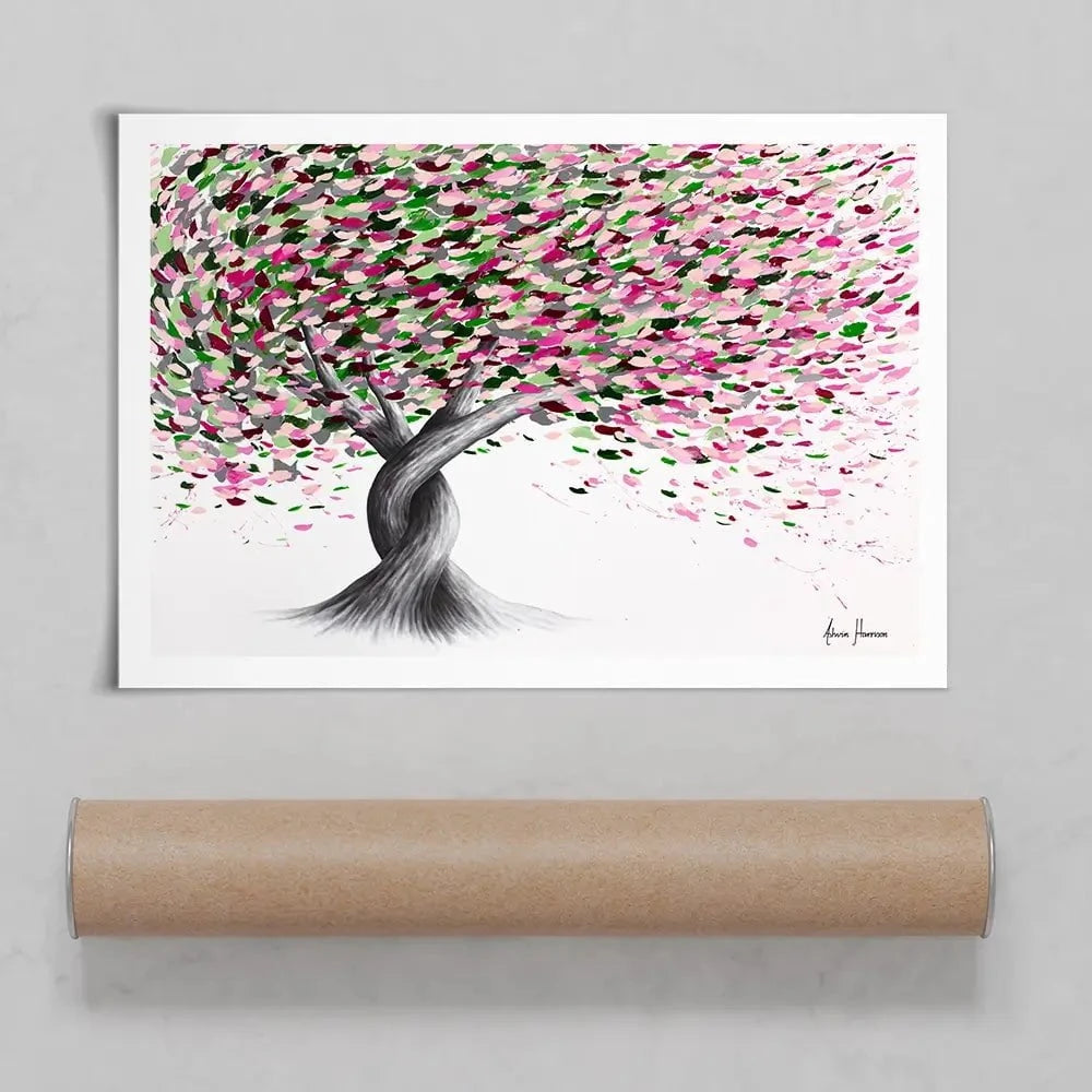Azalea Breeze Tree Art Print Azalea Breeze Tree Art Print wall art product Ashvin Harrison