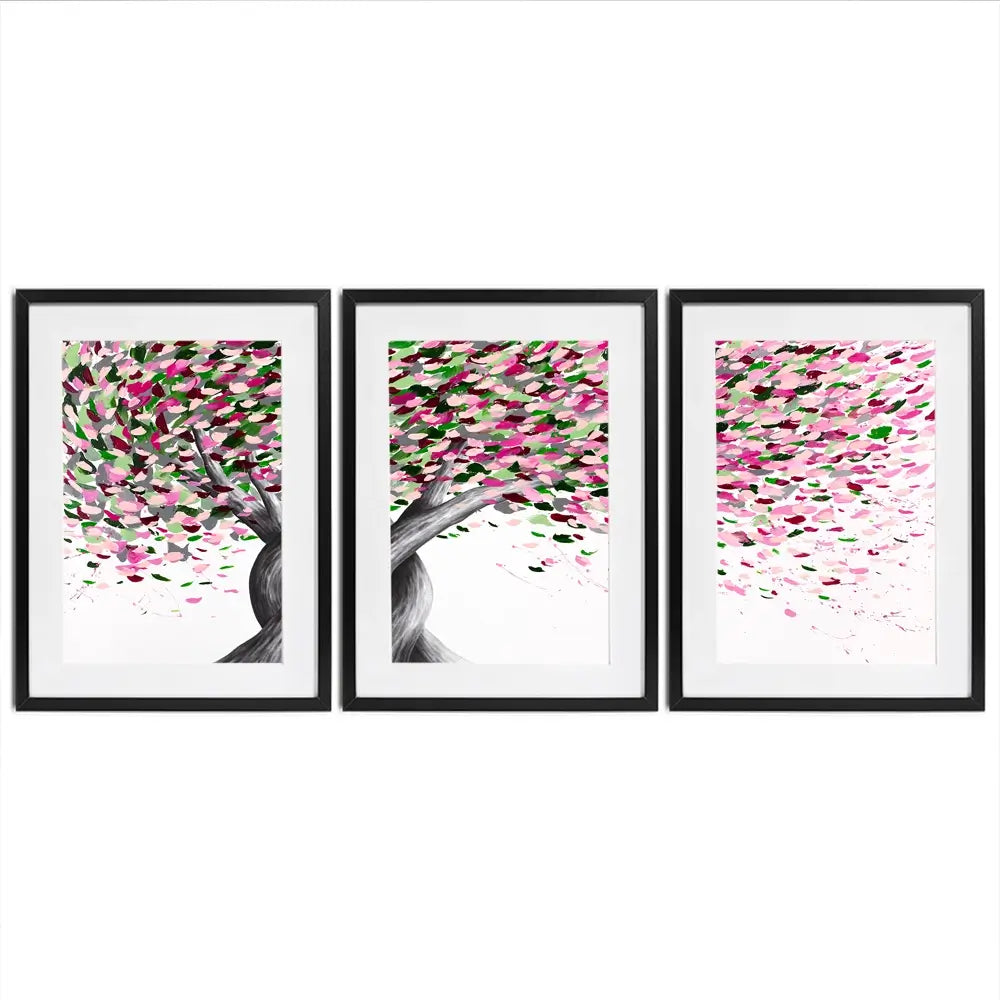 Azalea Breeze Tree Framed Art Print Trio Azalea Breeze Tree Framed Art Print Trio wall art product Ashvin Harrison