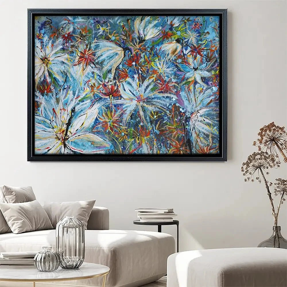 Azurro Canvas Print Azurro Canvas Print wall art product Maria Moretti