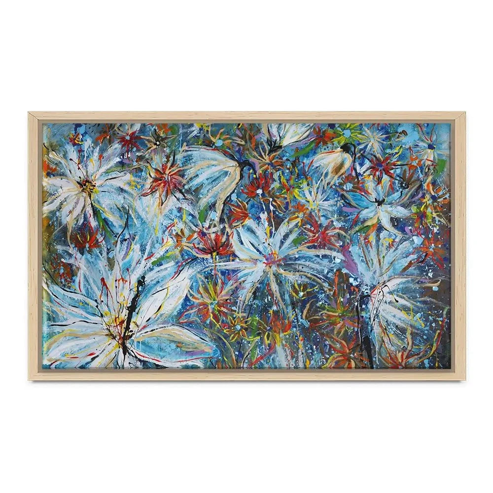 Azurro Canvas Print Azurro Canvas Print wall art product Maria Moretti