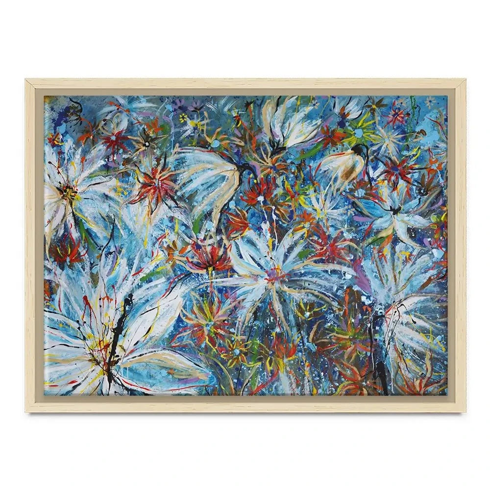 Azurro Canvas Print Azurro Canvas Print wall art product Maria Moretti