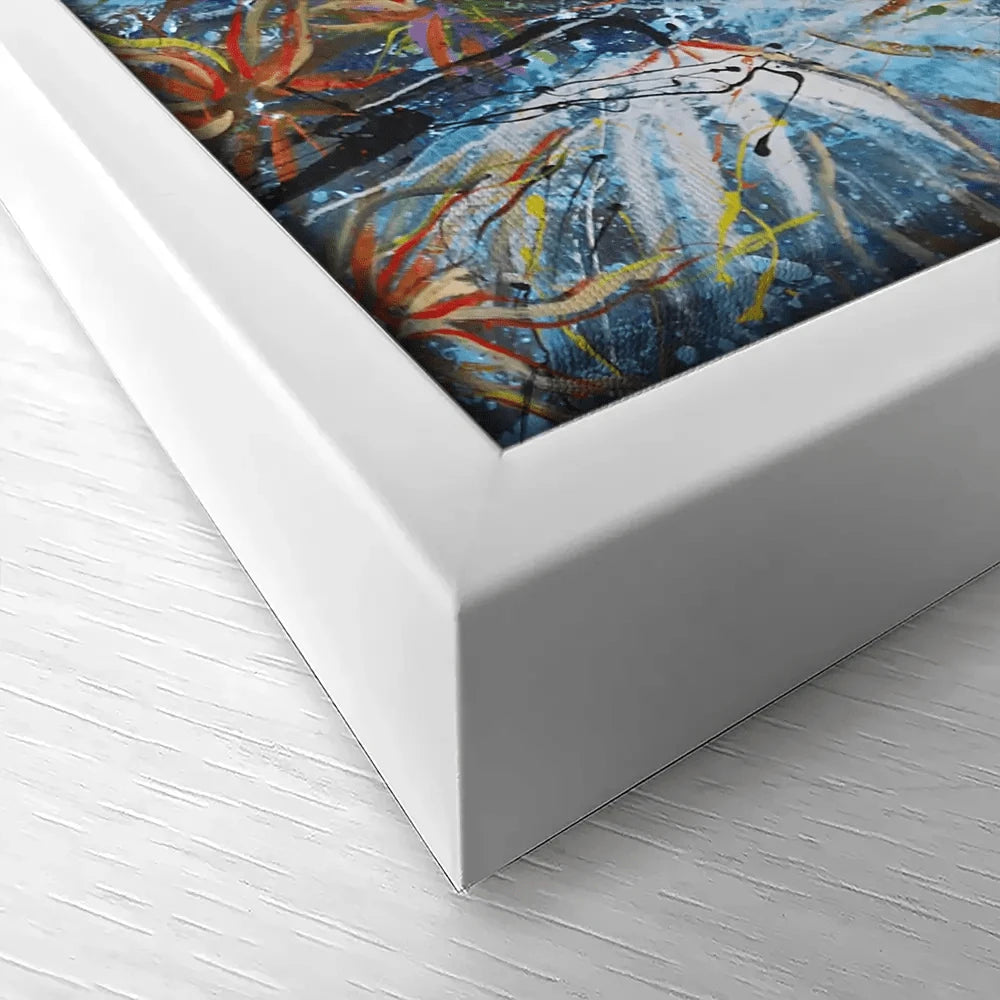 Azurro Canvas Print Azurro Canvas Print wall art product Maria Moretti