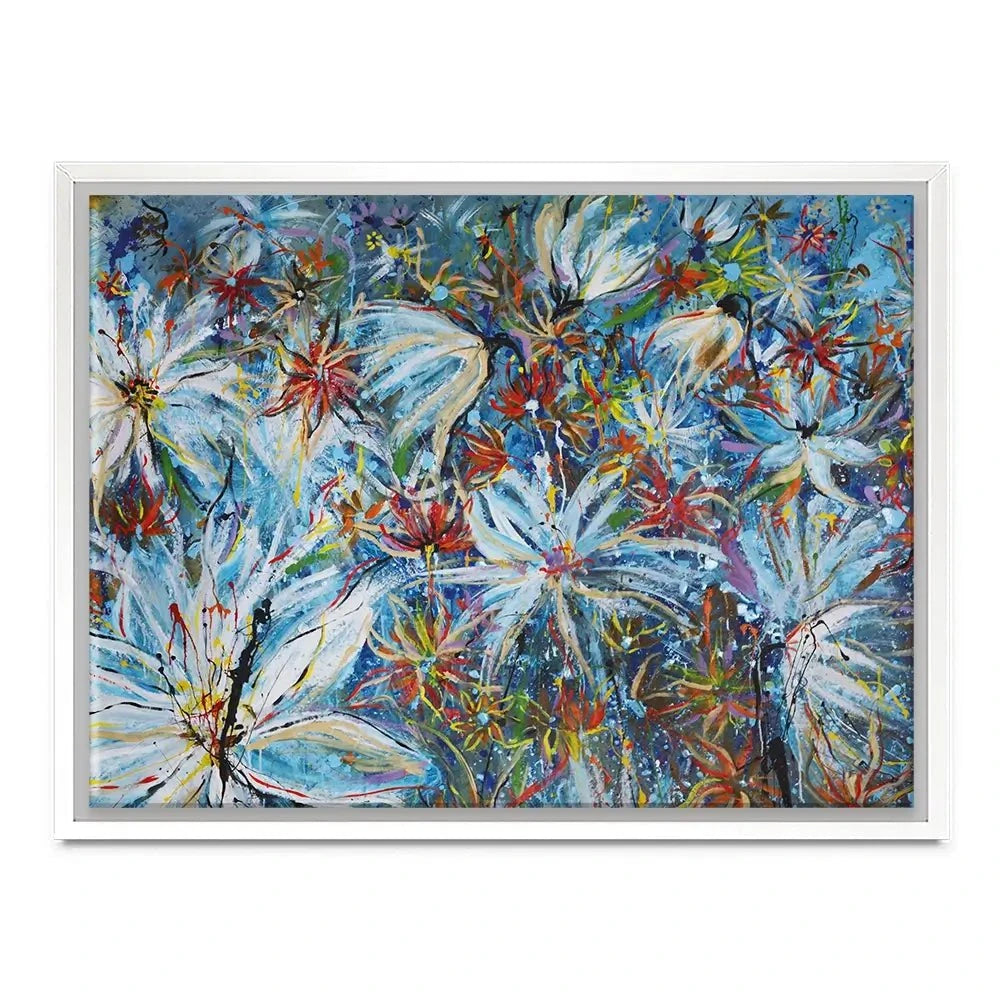 Azurro Canvas Print Azurro Canvas Print wall art product Maria Moretti