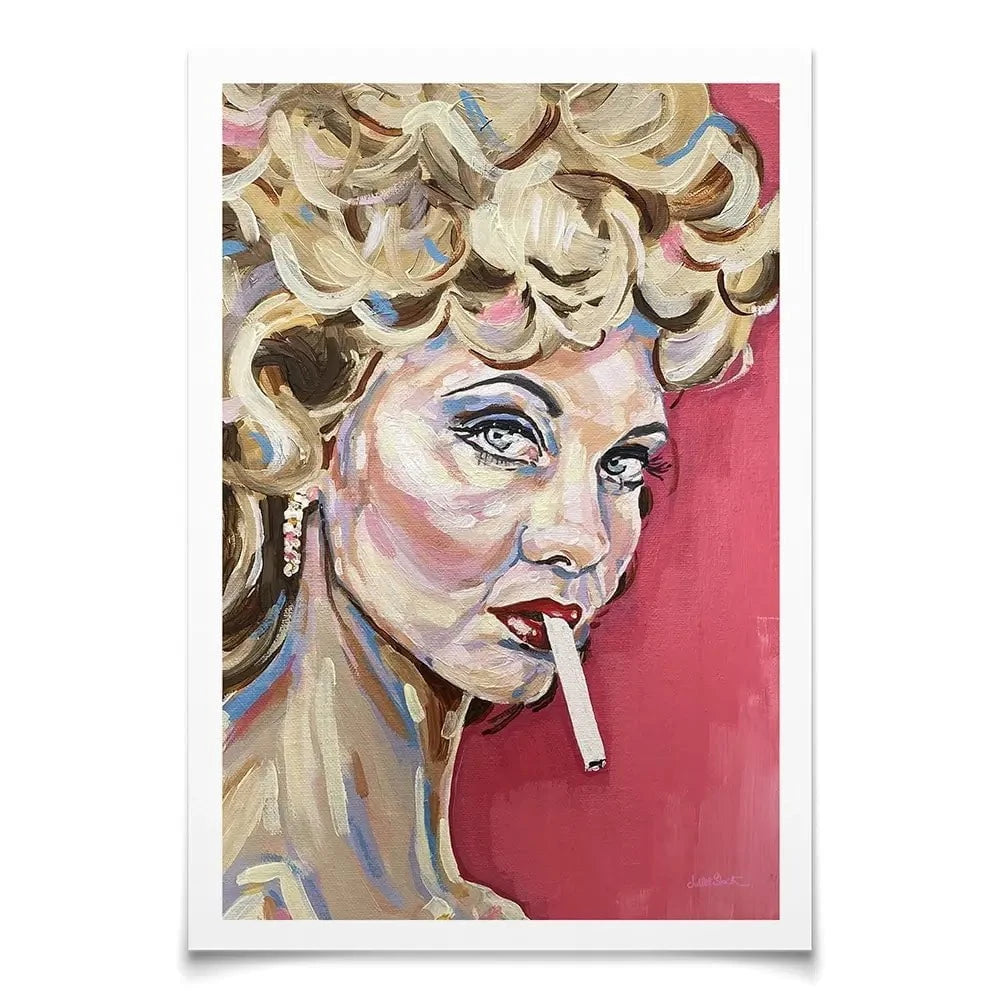 Bad Sandy Art Print Bad Sandy Art Print wall art product Juliet Stockton