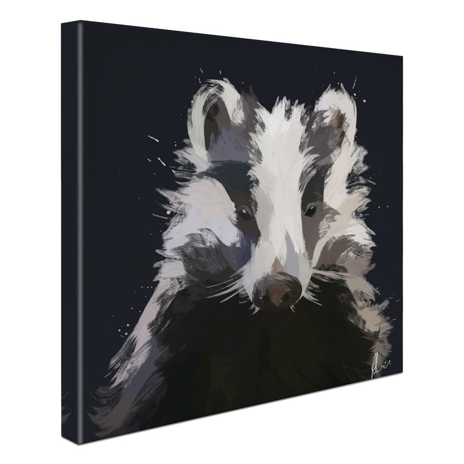 Badger Canvas Print wall art product Aimee Linzi
