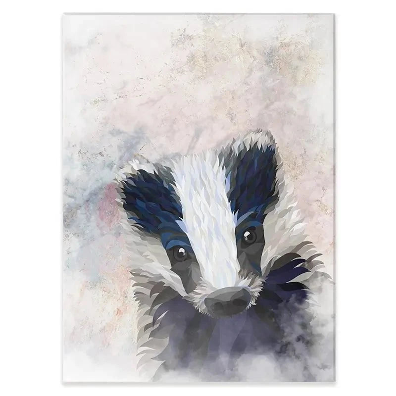 Badger Haze Canvas Print Badger Haze Canvas Print wall art product Sarah Manovski