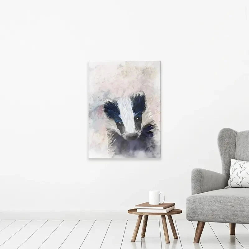 Badger Haze Canvas Print Badger Haze Canvas Print wall art product Sarah Manovski