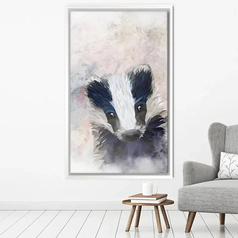 Badger Haze Canvas Print Badger Haze Canvas Print wall art product Sarah Manovski