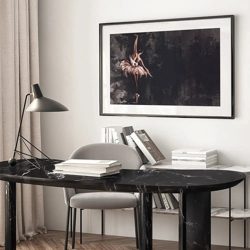 Ballerina Framed Art Print Ballerina Framed Art Print wall art product Victoriya1994 / Shutterstock