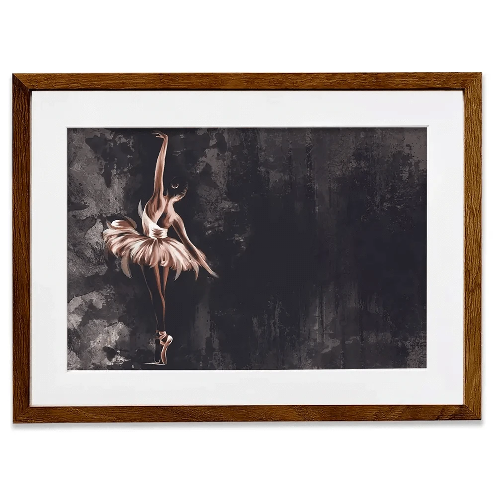 Ballerina Framed Art Print Ballerina Framed Art Print wall art product Victoriya1994 / Shutterstock