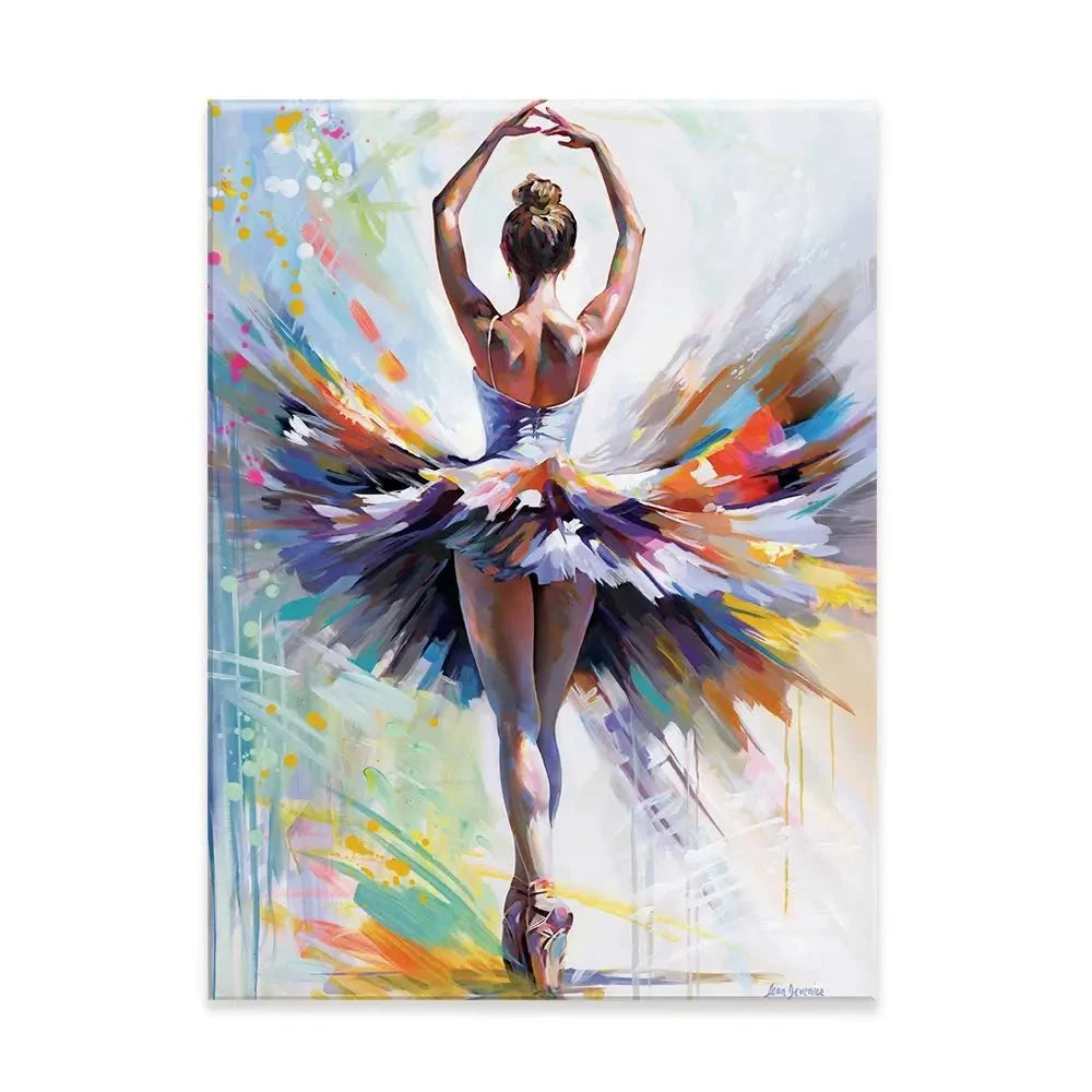 Ballerinas Prelude To Passion Canvas Print Ballerinas Prelude To Passion Canvas Print wall art product Leon Devenice