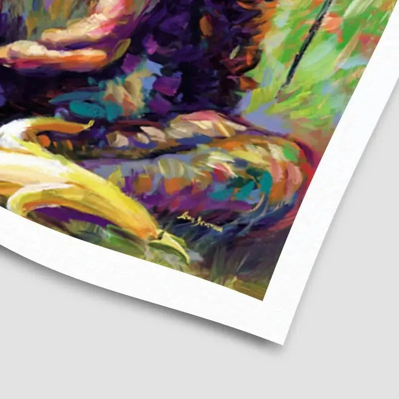 Banana King Art Print Banana King Art Print wall art product Leon Devenice