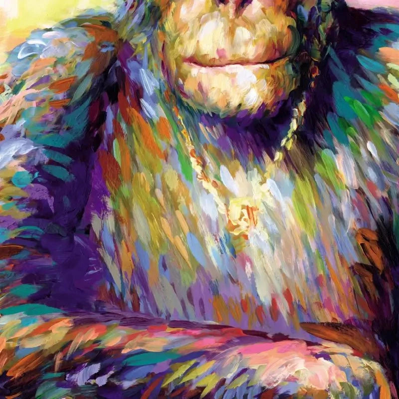 Banana King Canvas Print Banana King Canvas Print wall art product Leon Devenice