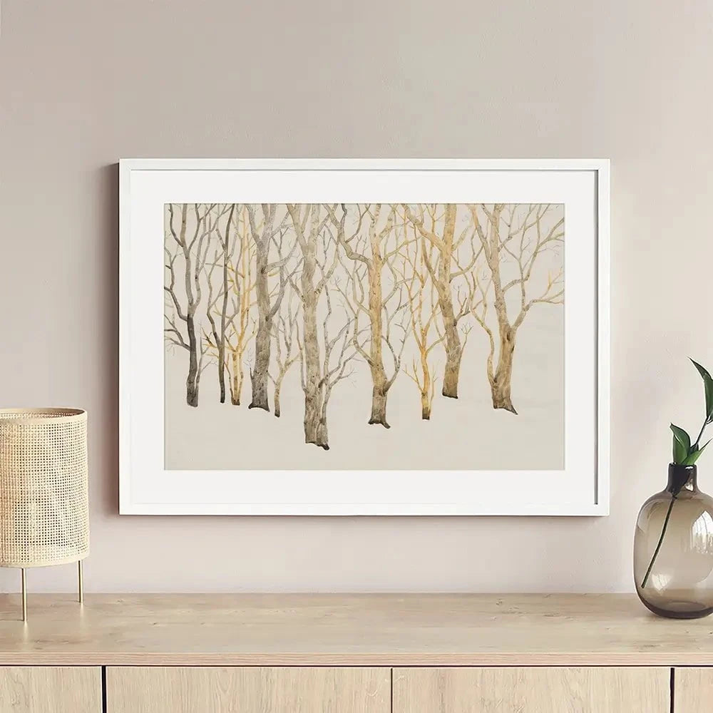 Bare Trees Framed Art Print Bare Trees Framed Art Print wall art product Tim O'Toole