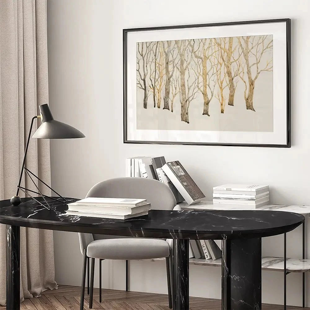 Bare Trees Framed Art Print Bare Trees Framed Art Print wall art product Tim O'Toole