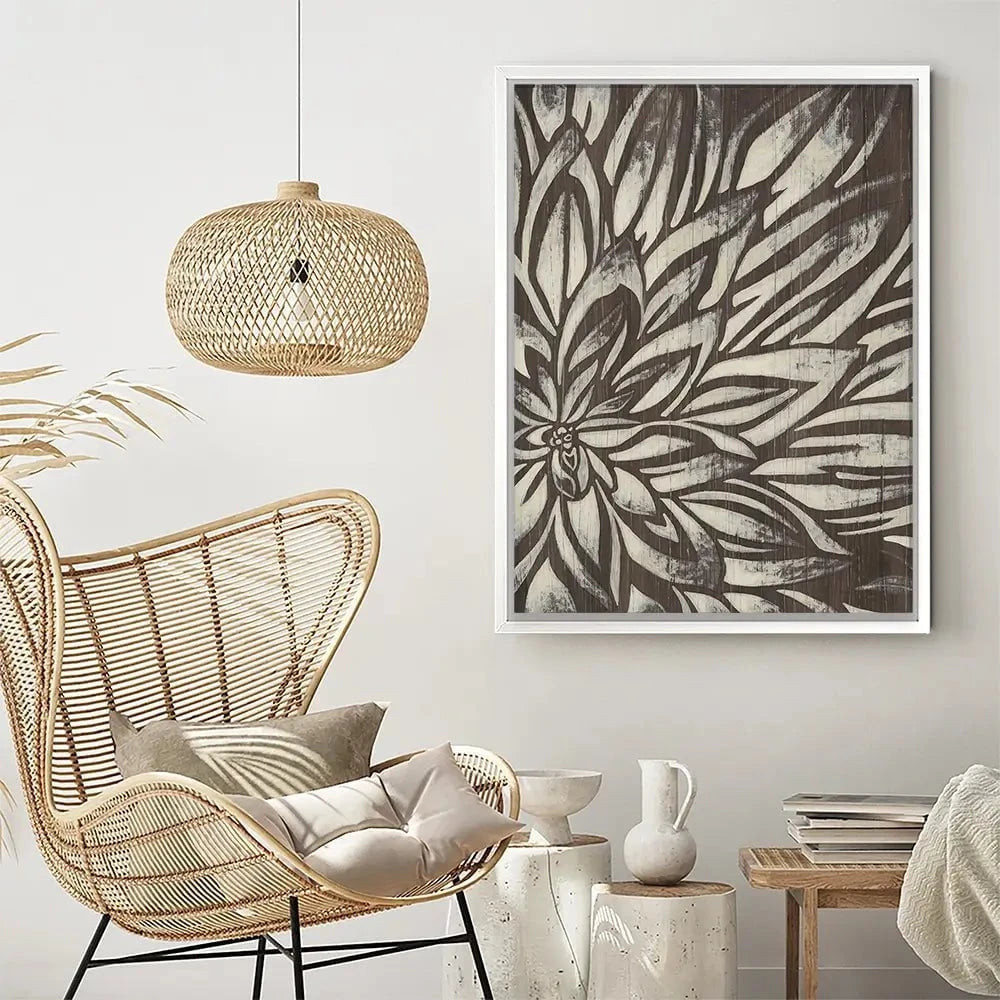 Barnwood Blossom Canvas Print Barnwood Blossom Canvas Print wall art product June Erica Vess