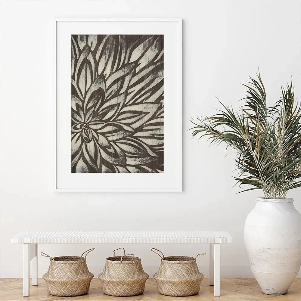 Barnwood Blossom Framed Art Print Barnwood Blossom Framed Art Print wall art product June Erica Vess