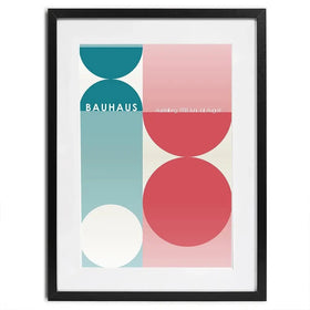 Bauhaus 10 Framed Art Print Bauhaus 10 Framed Art Print wall art product Art Print Shop