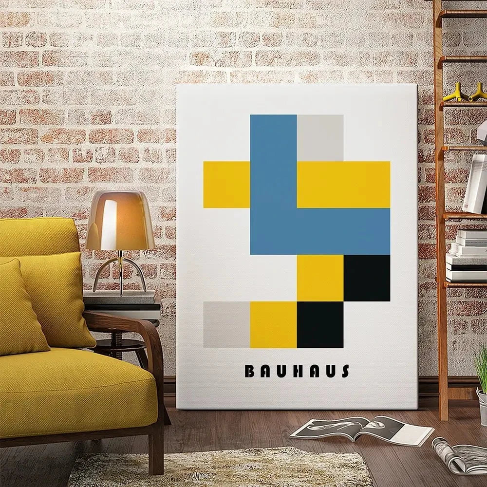 Bauhaus 15 Canvas Print Bauhaus 15 Canvas Print wall art product Art Print Shop
