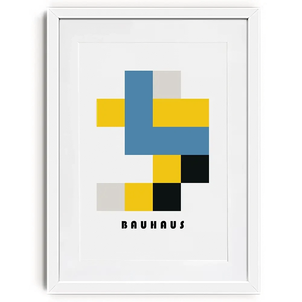 Bauhaus 15 Framed Art Print Bauhaus 15 Framed Art Print wall art product Art Print Shop