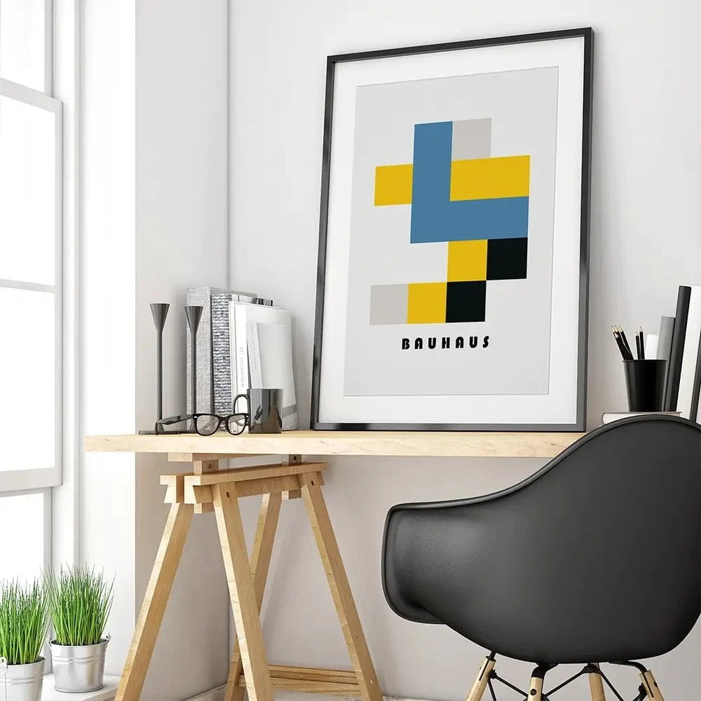 Bauhaus 15 Framed Art Print Bauhaus 15 Framed Art Print wall art product Art Print Shop
