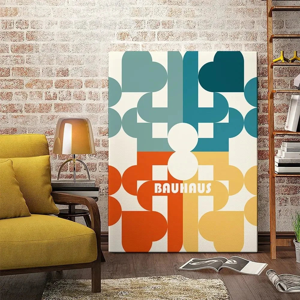Bauhaus 16 Canvas Print Bauhaus 16 Canvas Print wall art product Art Print Shop