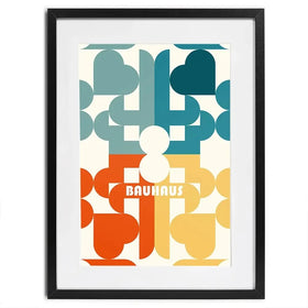 Bauhaus 16 Framed Art Print Bauhaus 16 Framed Art Print wall art product Art Print Shop