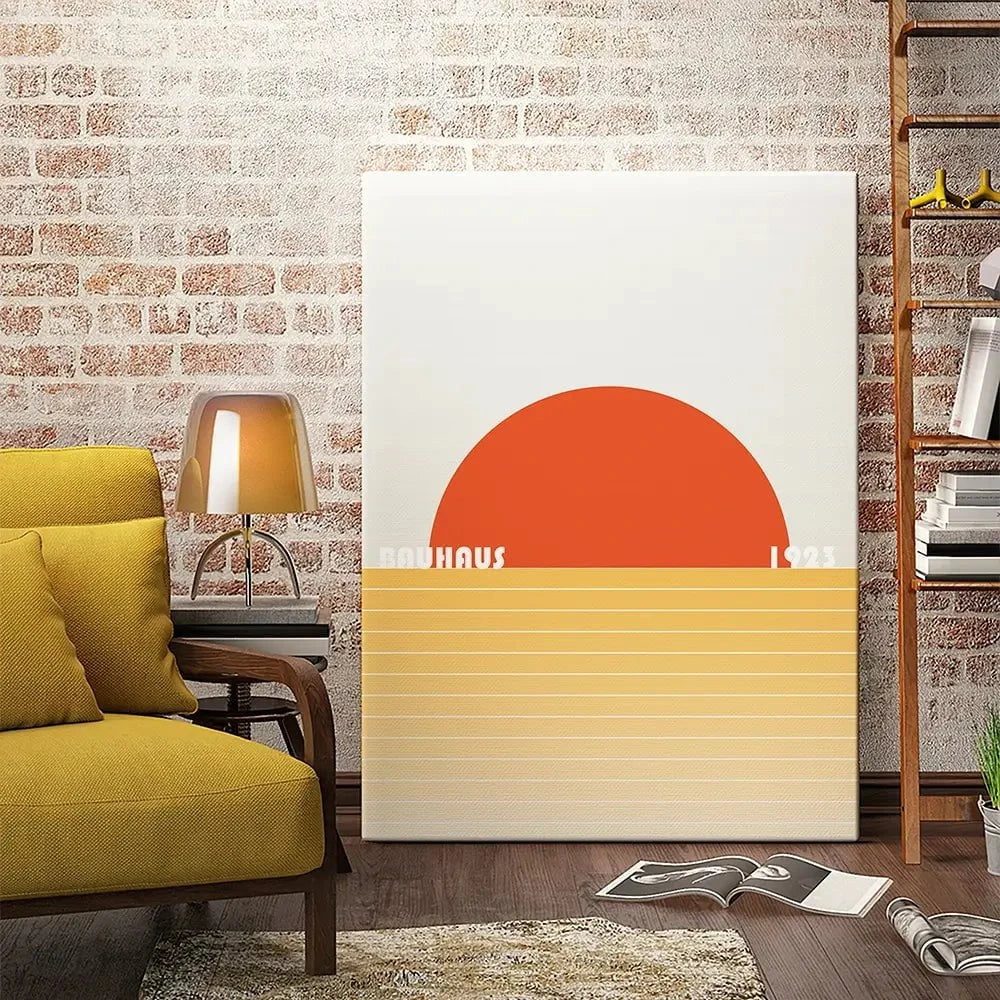 Bauhaus 17 Canvas Print Bauhaus 17 Canvas Print wall art product Art Print Shop