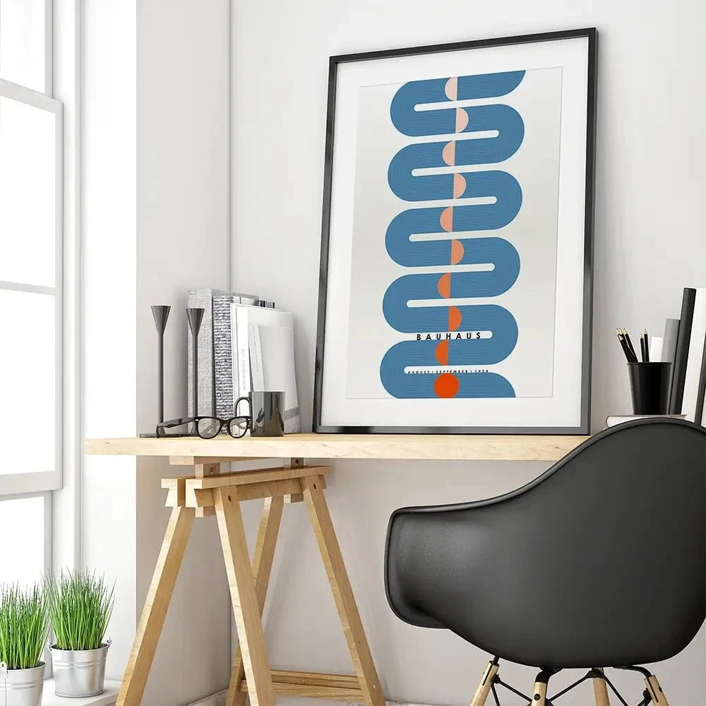 Bauhaus 19 Framed Art Print Bauhaus 19 Framed Art Print wall art product Art Print Shop