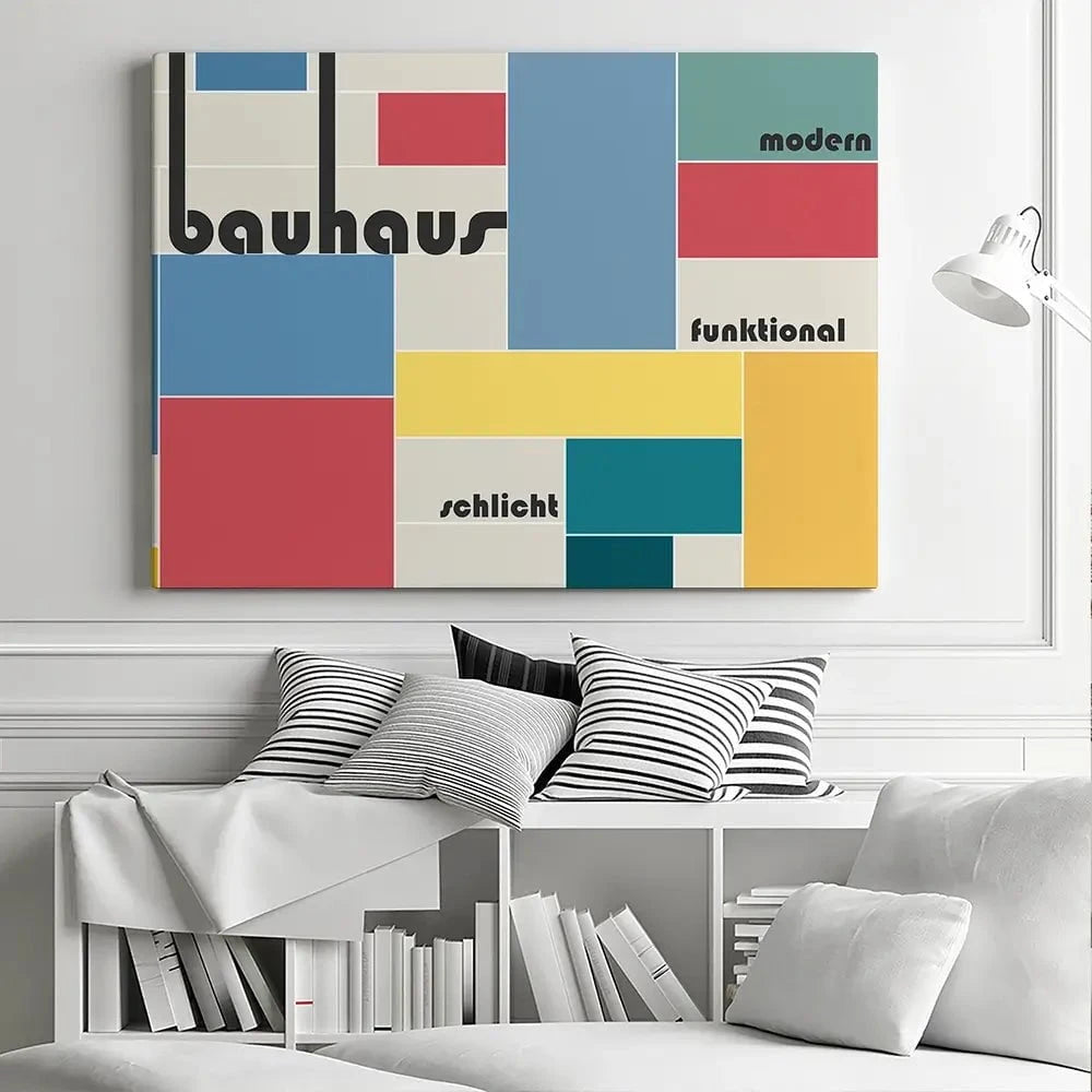 Bauhaus 23 Canvas Print Bauhaus 23 Canvas Print wall art product Art Print Shop