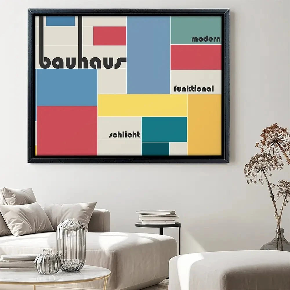 Bauhaus 23 Canvas Print Bauhaus 23 Canvas Print wall art product Art Print Shop