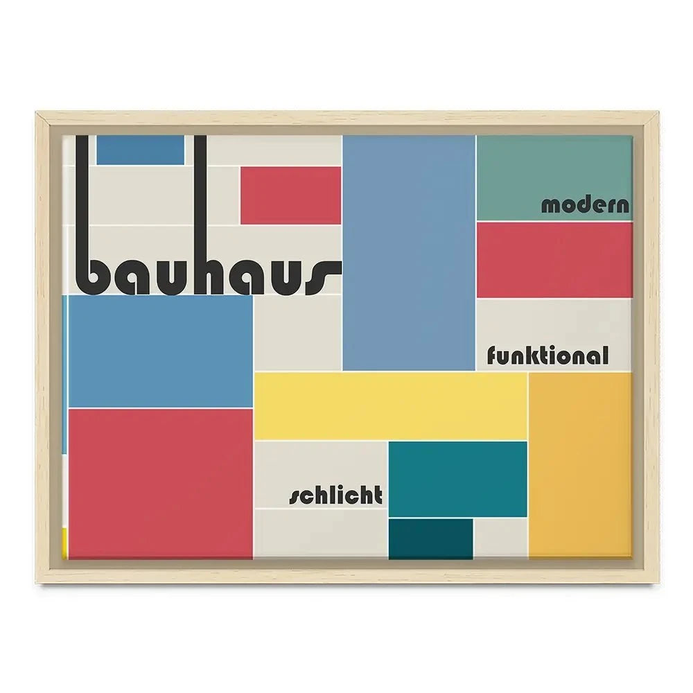 Bauhaus 23 Canvas Print Bauhaus 23 Canvas Print wall art product Art Print Shop