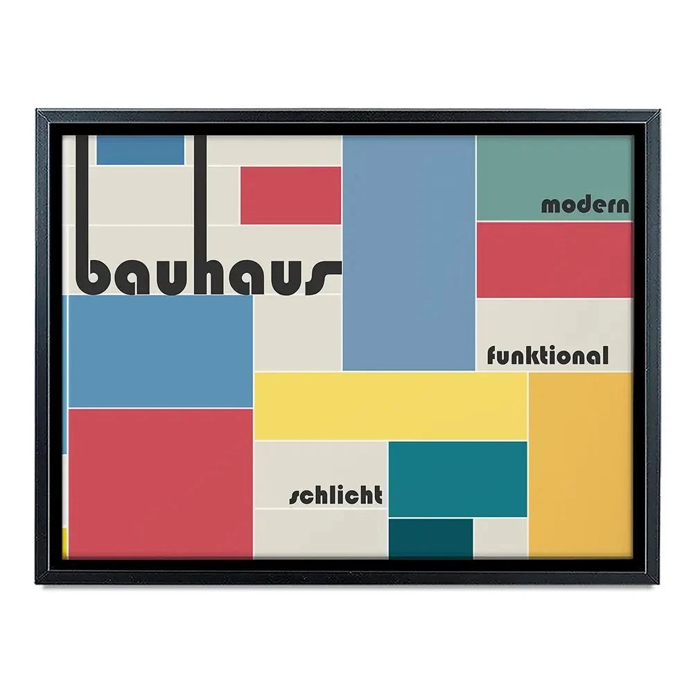 Bauhaus 23 Canvas Print Bauhaus 23 Canvas Print wall art product Art Print Shop