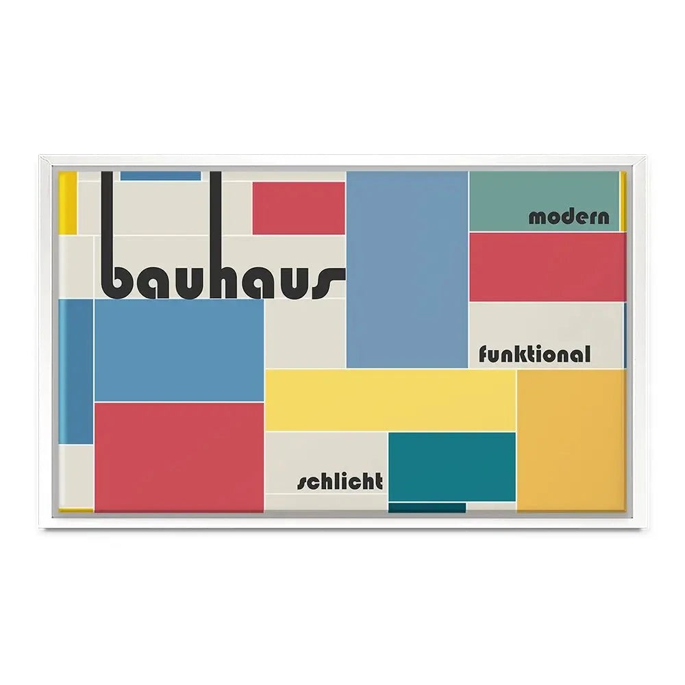 Bauhaus 23 Canvas Print Bauhaus 23 Canvas Print wall art product Art Print Shop