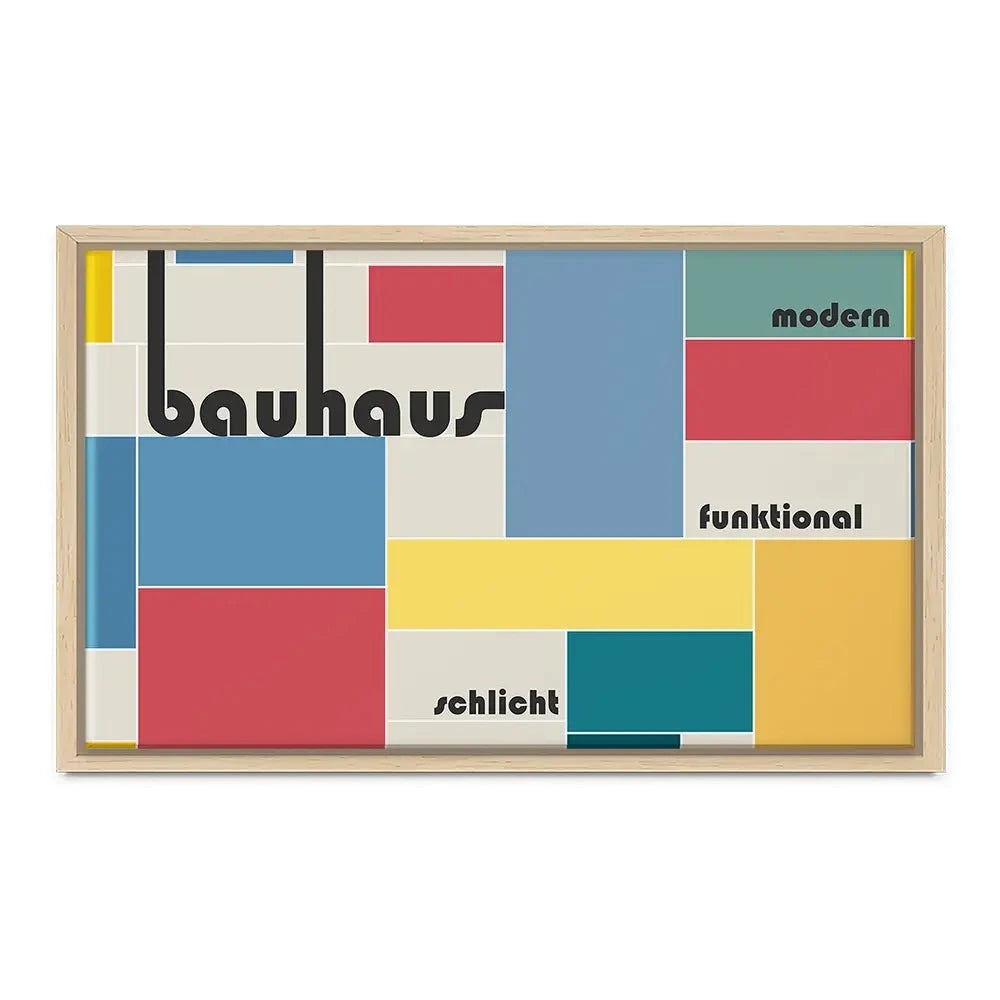 Bauhaus 23 Canvas Print Bauhaus 23 Canvas Print wall art product Art Print Shop