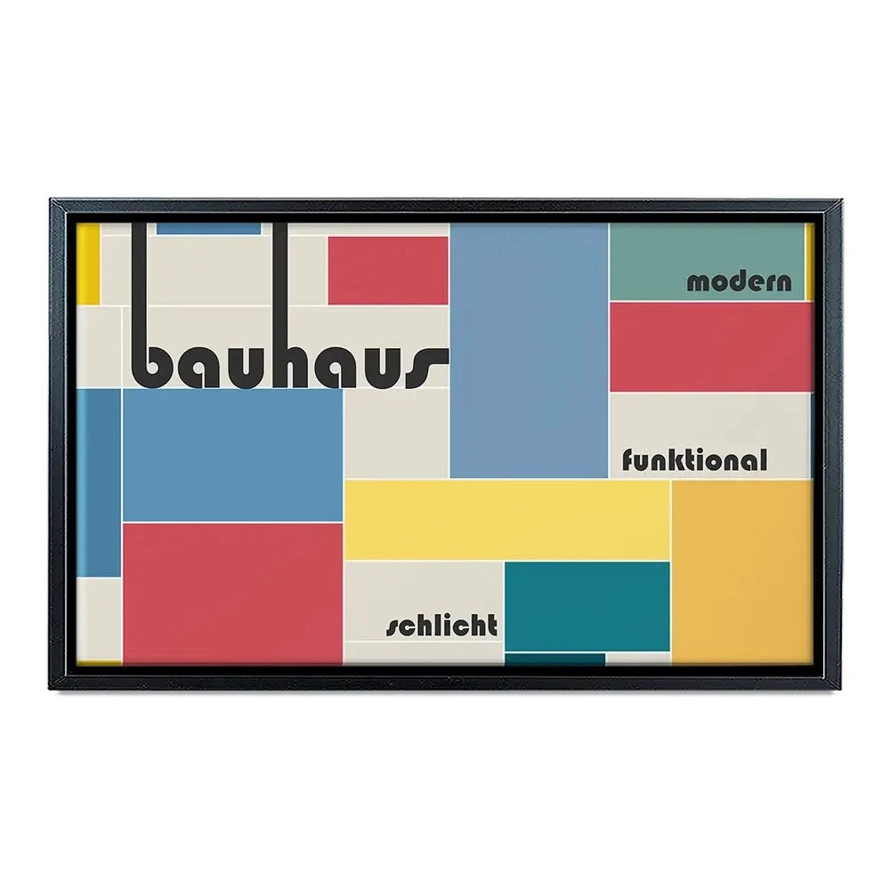 Bauhaus 23 Canvas Print Bauhaus 23 Canvas Print wall art product Art Print Shop