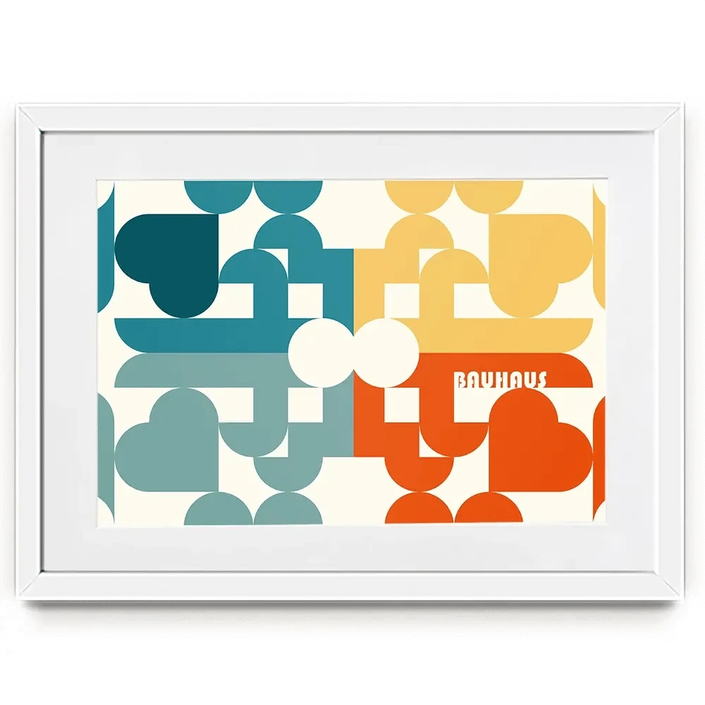 Bauhaus 25 Framed Art Print Bauhaus 25 Framed Art Print wall art product Art Print Shop
