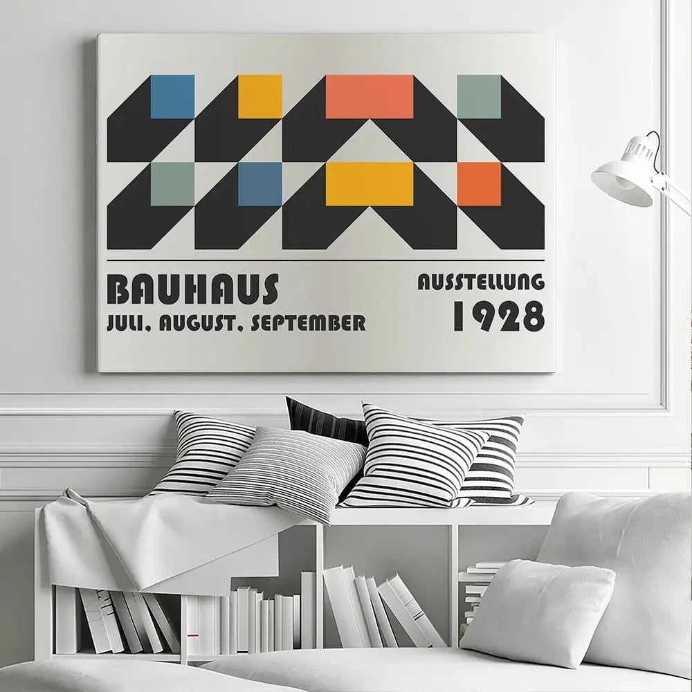 Bauhaus 29 Canvas Print Bauhaus 29 Canvas Print wall art product Art Print Shop