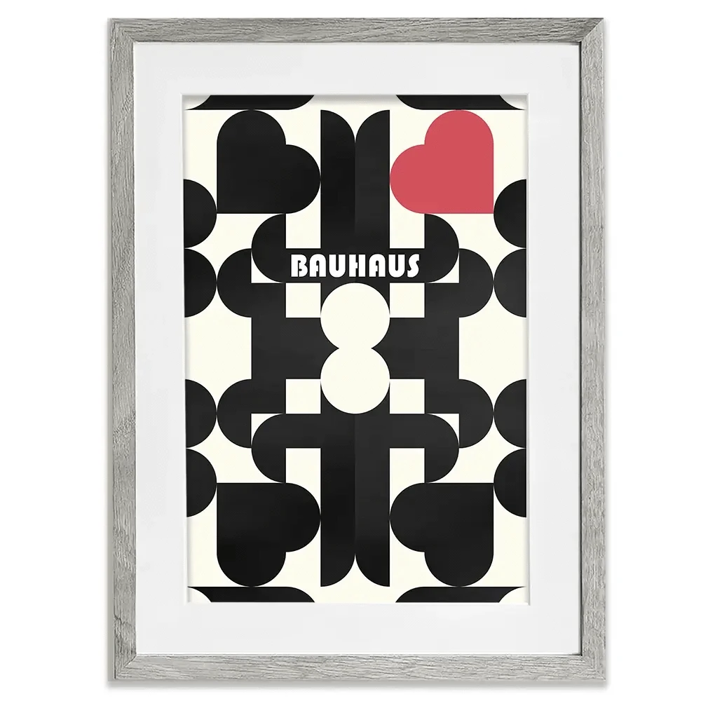 Bauhaus 3 Framed Art Print Bauhaus 3 Framed Art Print wall art product Art Print Shop