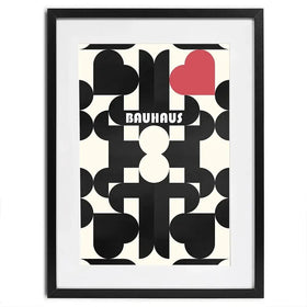 Bauhaus 3 Framed Art Print Bauhaus 3 Framed Art Print wall art product Art Print Shop
